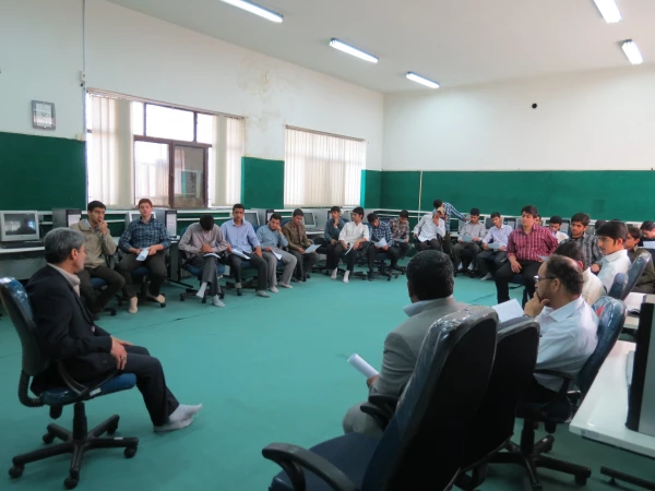 بازدید دبیرستان صدرا از پردیس طالقانی001