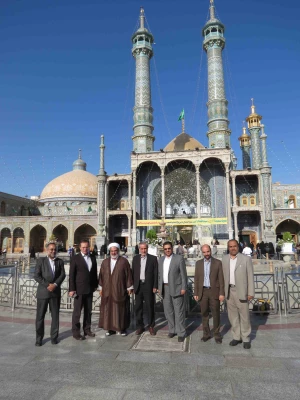 سفر سرپرست دانشگاه فرهنگیان جناب آقای دکتر مهر محمدی به استان قم