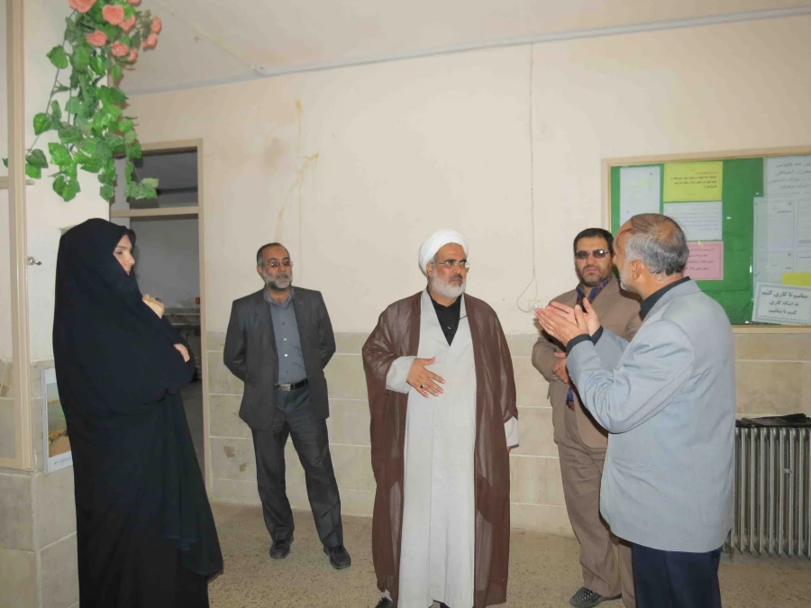 بازدید دکتر شهیدی