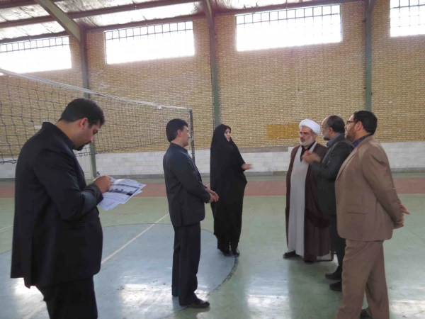 بازدید دکتر شهیدی