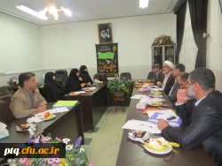 نشست شورای پژوهشی پردیس های استان باحضور دکتر ساکی