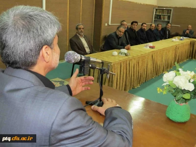 گردهمایی مدیران مدارس پسرانه کارورزی شهر قم در پردیس طالقانی قم