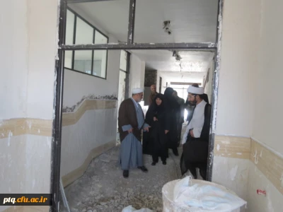 بازدید جناب آقای دکتر تاجیک اسماعیلی معاون توسعه و مدیریت منابع دانشگاه فرهنگیان و سرکار خانم دکتر علی نژاد مدیر کل پشتیبانی و رفاه دانشگاه از روند پیشرفت فیزیکی ساخت پژوهشکده  تعلیم و تربیت اسلامی دانشگاه فرهنگیان در قم