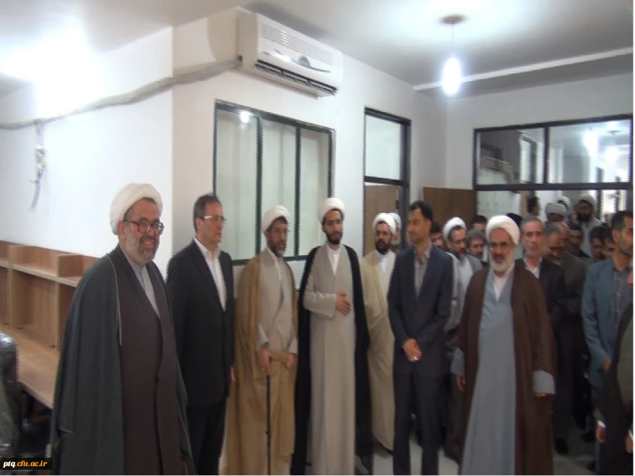 مراسم افتتاحیه پژوهشکده تعلیم و تربیت اسلامی دردانشگاه فرهنگیان پردیس آیت الله طالقانی ق 5
