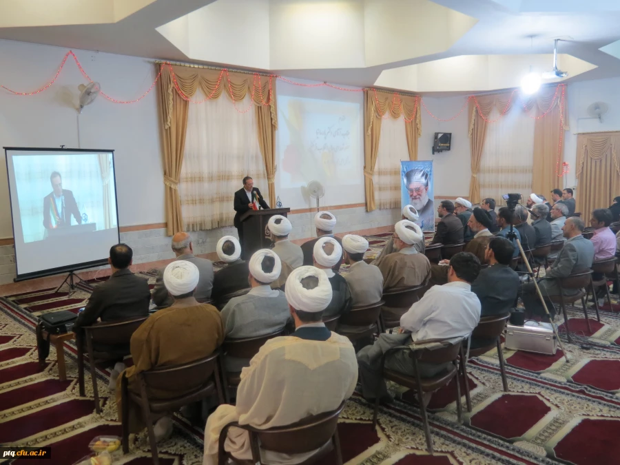 مراسم افتتاحیه پژوهشکده تعلیم و تربیت اسلامی دردانشگاه فرهنگیان پردیس آیت الله طالقانی ق 7