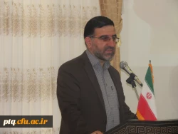 مراسم افتتاحیه پژوهشکده تعلیم و تربیت اسلامی در دانشگاه فرهنگیان پردیس آیت الله طالقانی قم 5