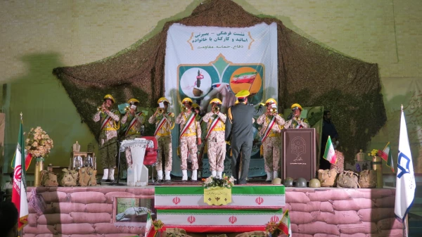 مراسم نکوداشت هفته دفاع مقدس با حضور خانواده های اساتید و کارکنان پردیس های دانشگاه فرهنگیان استان قم