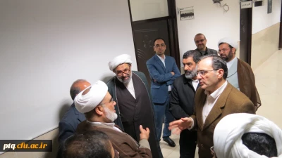 افتتاح ساختمان اداری پردیس حضرت معصومه (س) توسط دکتر مهرمحمدی