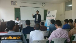 برگزاری کارگاه روش تحقیق و مقاله نویسی برای دانشجویان ادبیات عرب توسط دکتر پروین