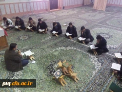 جلسات تخصصی قرائت قران با حضور استاد و قاری بین المللی قرآن کریم 
جناب استاد دکتر علی اصغر شعاعی