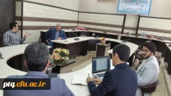 برگزاری جلسه اعضای شورای صنفی - رفاهی با مسئولین امور دانشجویی پردیس 3