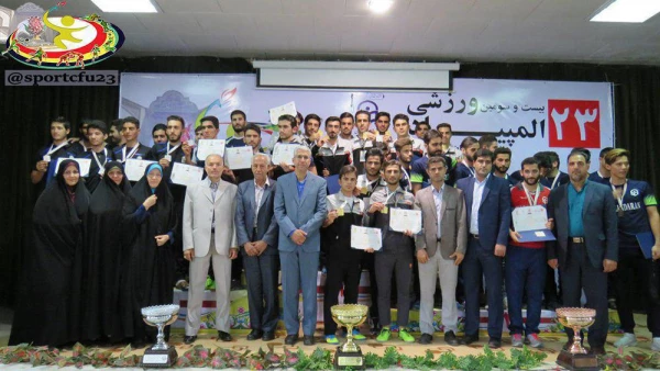 کسب مدال طلا در رشته تکواندو و نایب قهرمانی در رشته فوتسال