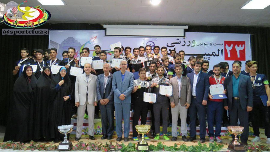 کسب مدال طلا در رشته تکواندو و نایب قهرمانی در رشته فوتسال