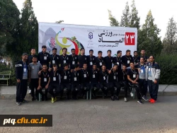 کسب مدال طلا در رشته تکواندو و نایب قهرمانی در رشته فوتسال