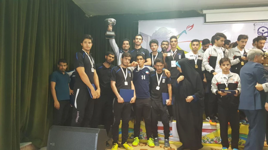 کسب مدال طلا در رشته تکواندو و نایب قهرمانی در رشته فوتسال