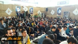 به مناسبت سالروز ولادت حضرت ختمی مرتبت محمد مصطفی صلی الله علیه و آله و امام صادق علیه السلام (هفته وحدت) و 16 آذر (روز دانشجو) مراسم باشکوهی در روز دوشنبه 96/9/13 با حضور استادان و کارکنان و دانشجویان پردیس آیت الله طالقانی قم برگزار شد.
در این مراسم پس