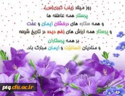 ولادت حضرت زینب(س)