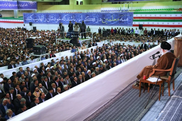 حضور مقام معظم رهبری دردانشگاه فرهنگیان