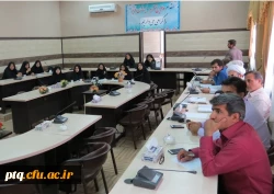 حلسه هم اندیشی با مشاوران آموزش وپرورش استان قم