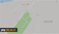 نقشه راهنمای پردیس آیت الله طالقانی(ره) قم