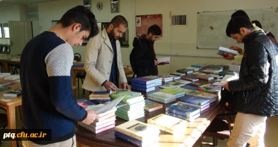 برگزاری نمایشگاه هفته کتاب درسالن مطالعه پردیس آیت الله طالقانی قم