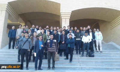 بازدید دانشجویان پردیس از کتابخانه دانشگاه قم بمناسبت هفته کتاب