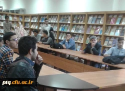 بازدید از کتابخانه دانشگاه قم