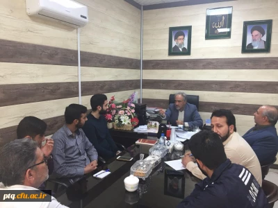 برگزاری جلسه اعضای شورای صنفی پردیس با سرپرست ومعاونین پردیس آیت الله طالقانی(ره)