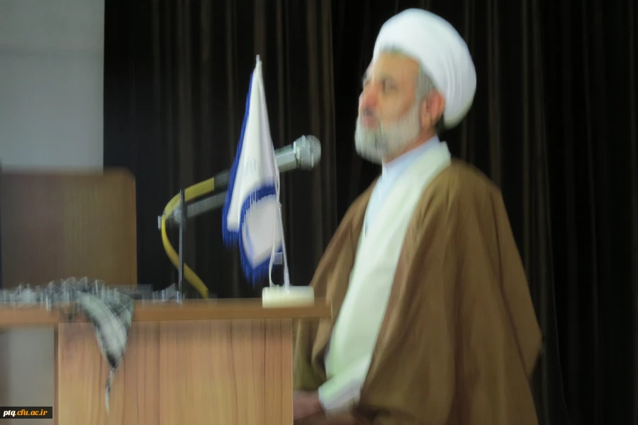 حضور حجت السلام ذوالنور نماینده محترم مجلس بمناسبت روز دانشجو