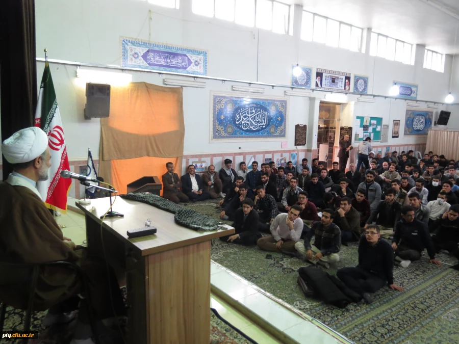 حضور حجت السلام ذوالنور نماینده محترم مجلس بمناسبت روز دانشجو