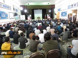 حضور حجت السلام ذوالنور نماینده محترم مجلس بمناسبت روز دانشجو