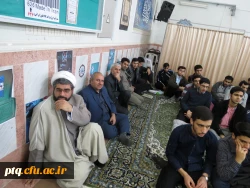 حضور حجت السلام ذوالنور نماینده محترم مجلس بمناسبت روز دانشجو