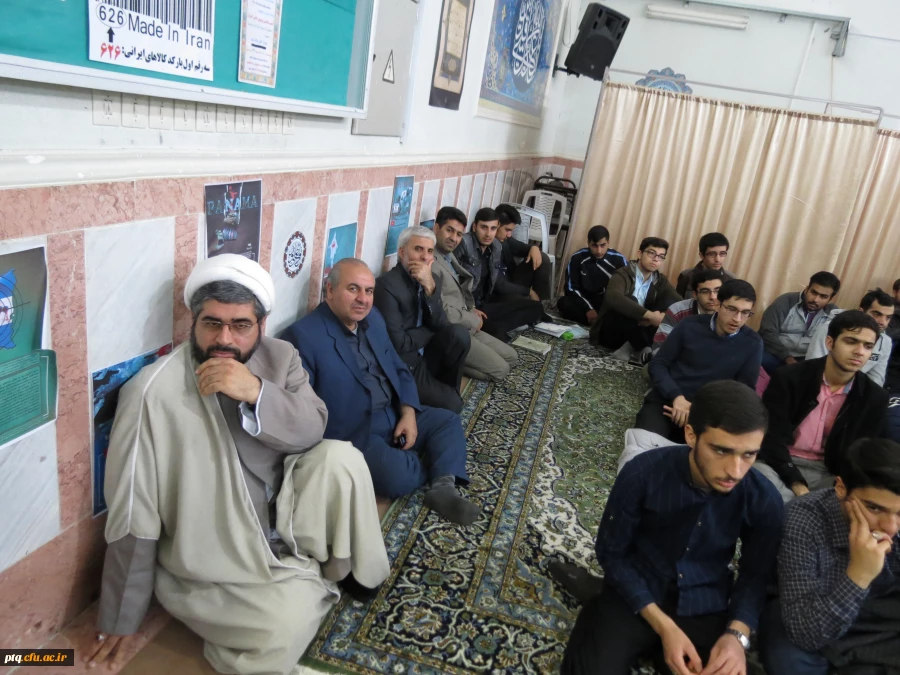 حضور حجت السلام ذوالنور نماینده محترم مجلس بمناسبت روز دانشجو