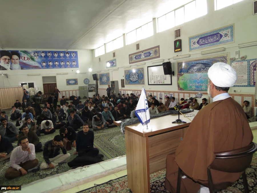 حضور حجت السلام ذوالنور نماینده محترم مجلس بمناسبت روز دانشجو