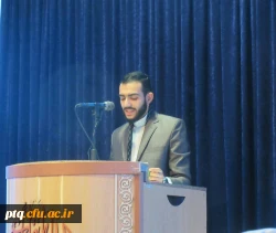 حضور مسئول بسیج دانشجویی دانشگاه فرهنگیان قم درنماز جمعه شهر پردیسان