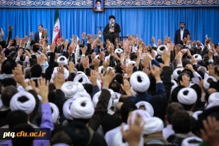 دیدار مردم ولایت مدار استان قم درسالروز قیام 19دیماه 1356با مقام معظم رهبری