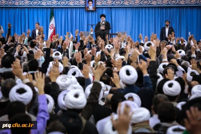 دیدار مردم ولایت مدار استان قم درسالروز قیام 19دیماه 1356با مقام معظم رهبری