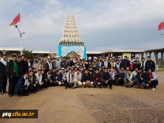 اعزام دانشجویان وکارکنان پردیس آیت الله طالقانی (ره) درکاروان فرهنگی وتربیتی راهیان نور