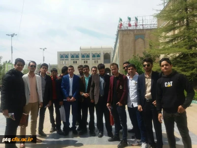 بازدید دانشجویان پردیس آیت الله طالقانی قم از نمایشگاه بین المللی کتاب تهران