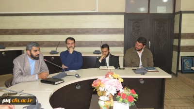 مراسم تودیع و معارفه مسئول جدید بسیج دانشجویی پردیس آیت الله طالقانی قم