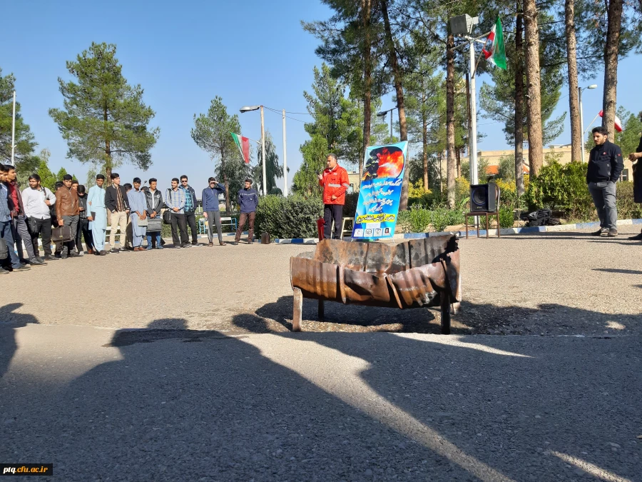 گزارش اطفای حریق 13