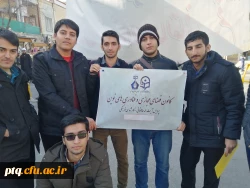 حضور دانشجویان در راهپیمایی 9 دی 9