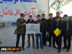 حضور دانشجویان در راهپیمایی 9 دی 10