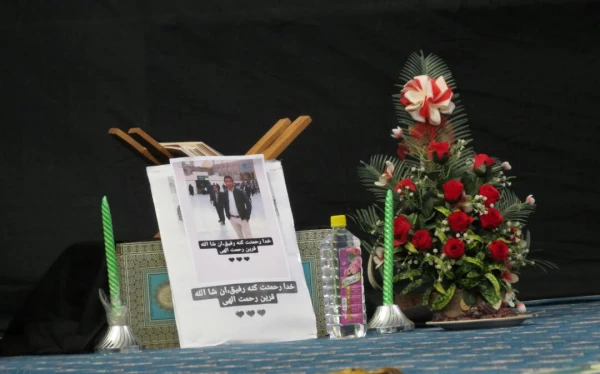 مراسم عزاداری سالروز شهادت امام سجاد(ع) و مجلس ترحیم دانشجو معلم ایمان افراهی 3