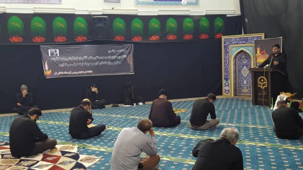 مراسم عزاداری سالروز شهادت امام سجاد(ع) و مجلس ترحیم دانشجو معلم ایمان افراهی 5