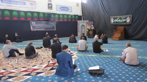 مراسم عزاداری سالروز شهادت امام سجاد(ع) و مجلس ترحیم دانشجو معلم ایمان افراهی 6