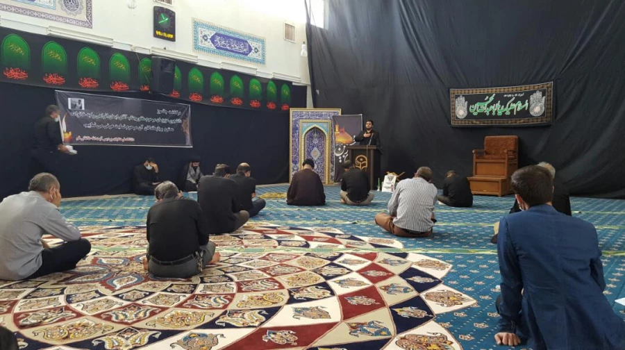 مراسم عزاداری سالروز شهادت امام سجاد(ع) و مجلس ترحیم دانشجو معلم ایمان افراهی 7