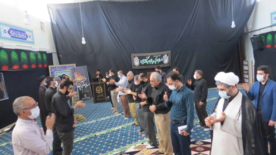 مراسم عزاداری سالروز شهادت امام سجاد(ع) و مجلس ترحیم دانشجو معلم ایمان افراهی 8