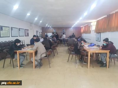 تصاویری از رعایت پروتکل های بهداشتی در ثبت نام دانشجویان نو ورود