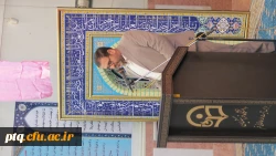 مراسم تجلیل از همکاران پیشکسوت پردیس آیت الله طالقانی قم 2